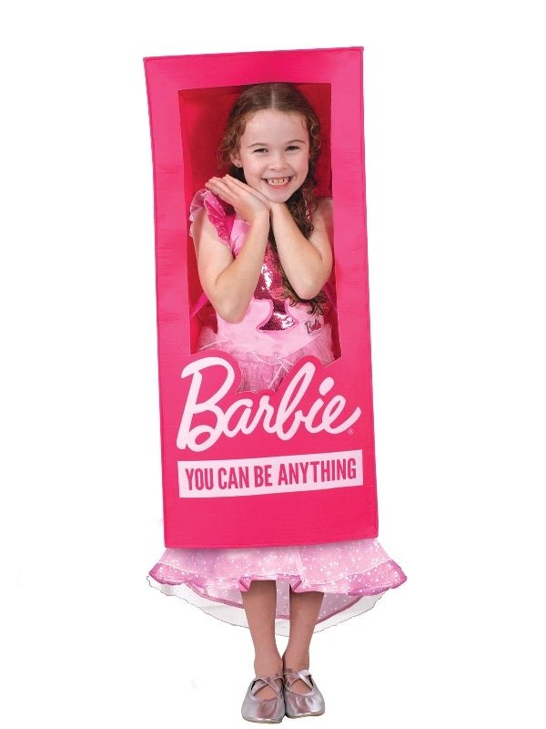 Mattel Barbie Lifesize Doll Box Costume