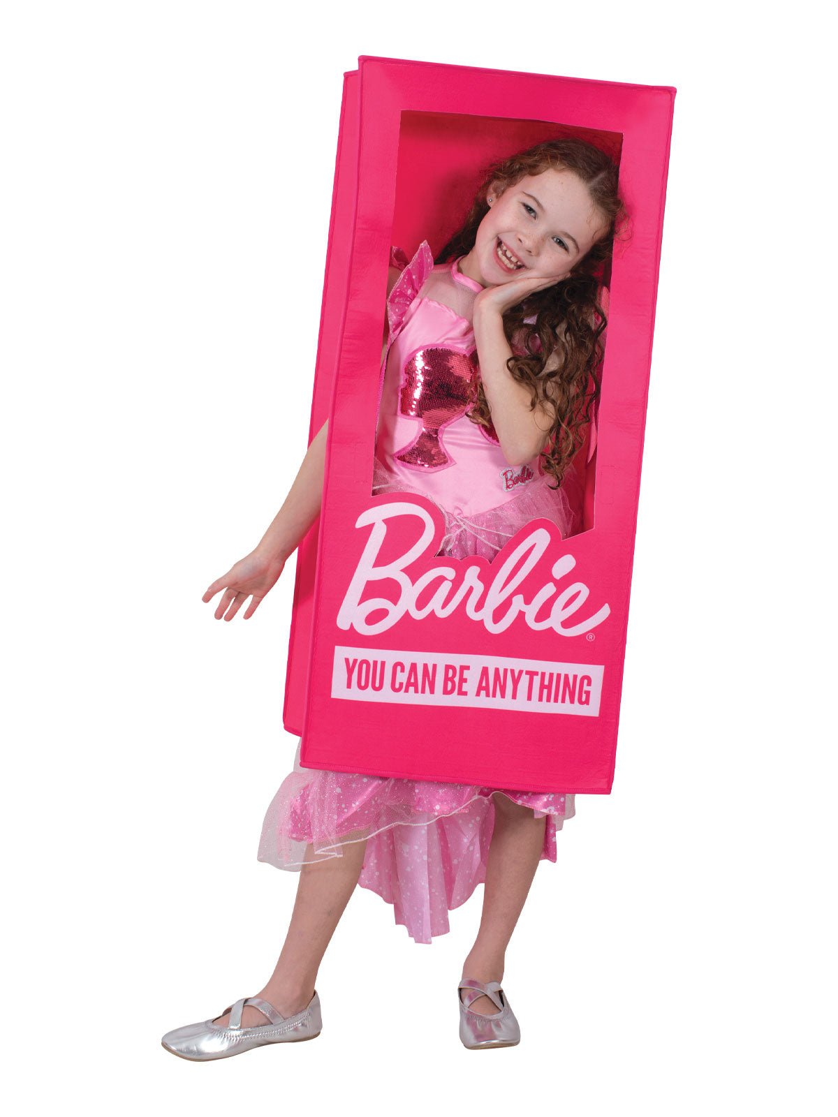 Official Mattel Barbie Lifesize Doll Box Costume