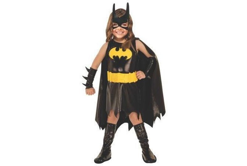 Batgirl Deluxe DC Comics Costume for Kids - fun superhero dress-up outfit for playtime.