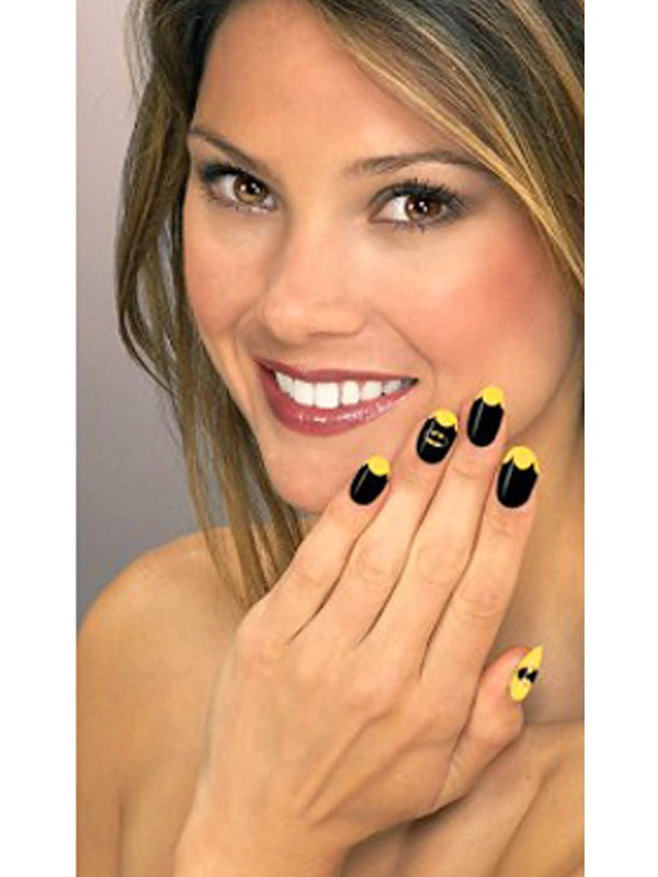 DC Comics Batgirl Nail Decal Kit - Fun nail art for kids at home.