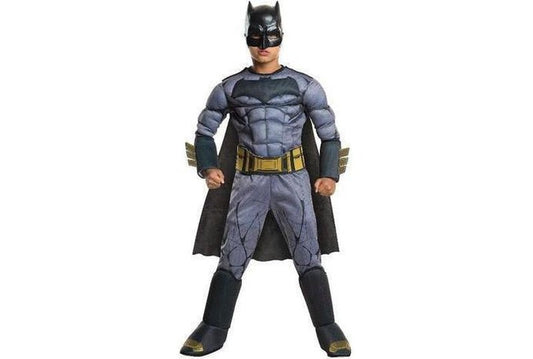 Childs Batman Dawn of Justice costume for playtime fun, officially licensed by DC Comics.