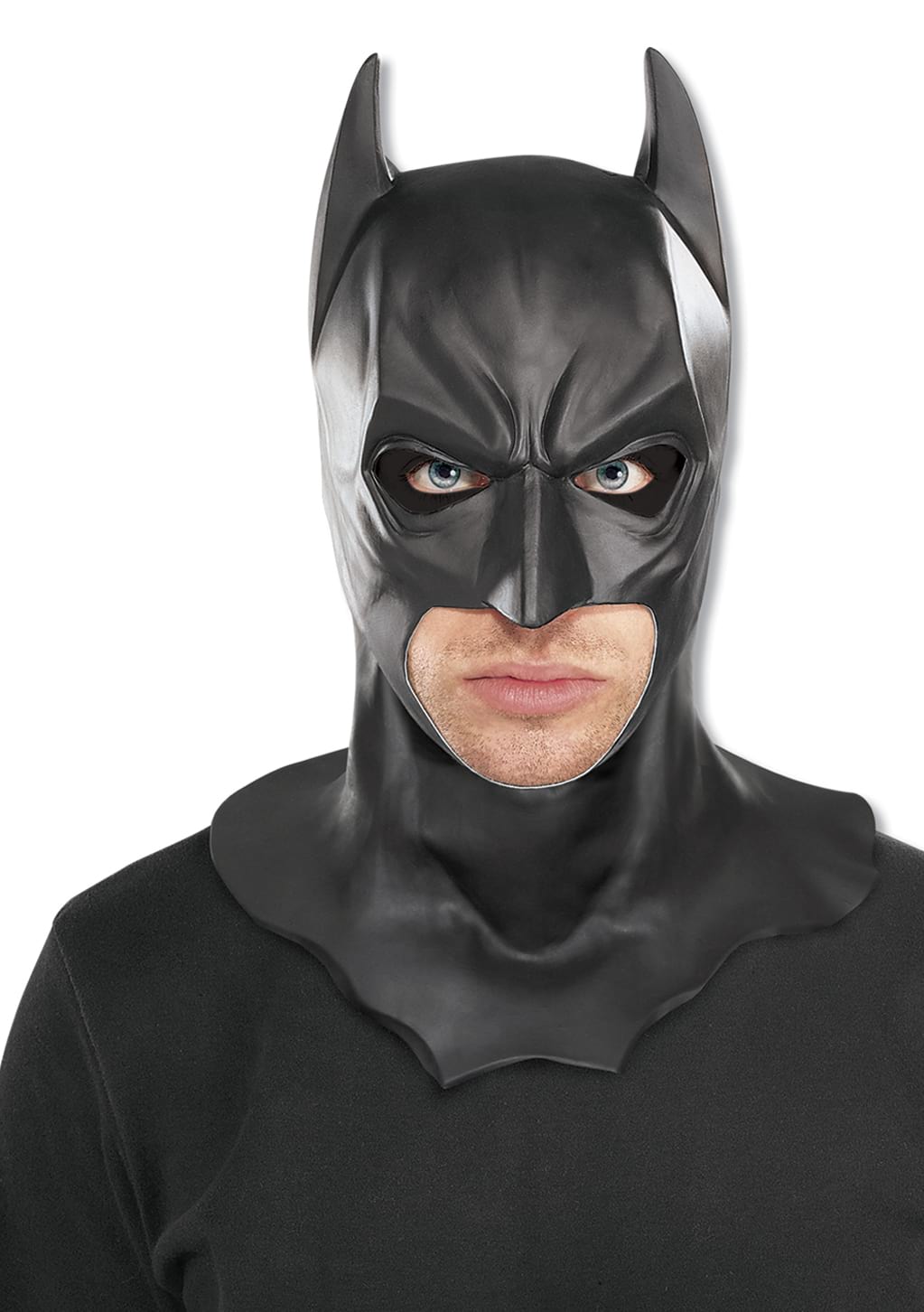 Batman full face mask, perfect for kids DC Comics costume dress-up at home.