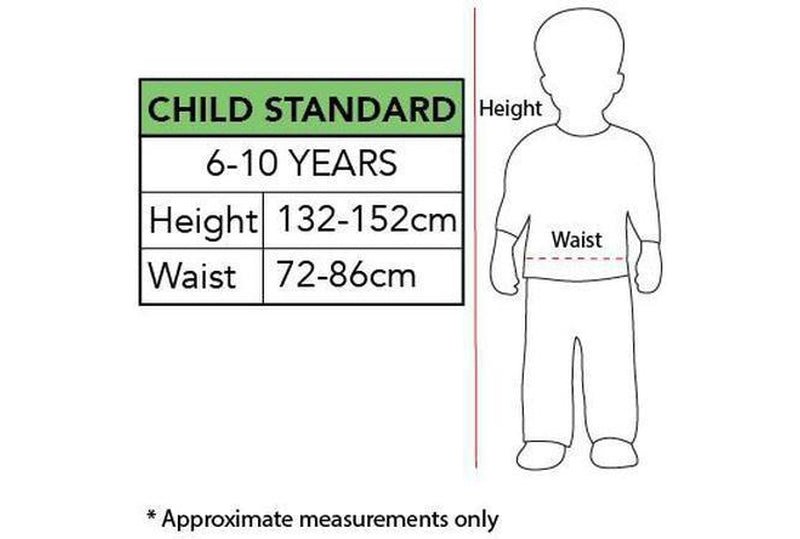 Batman Inflatable Costume Top Kids Australia Measurement