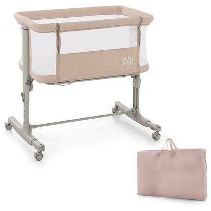 Portable Baby Cot in Beige