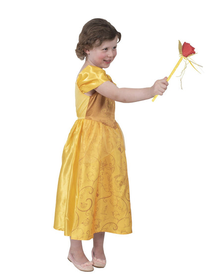 Side View Kids Belle Filagree Princess Dress