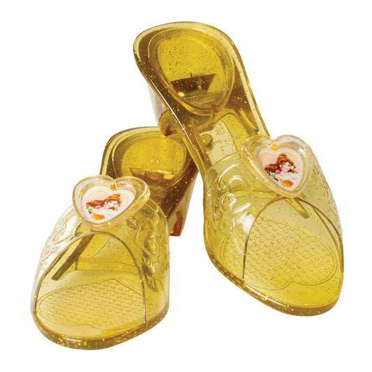 Disney Princess Belle Light Up Jelly Shoes for magical dress-up play at home.