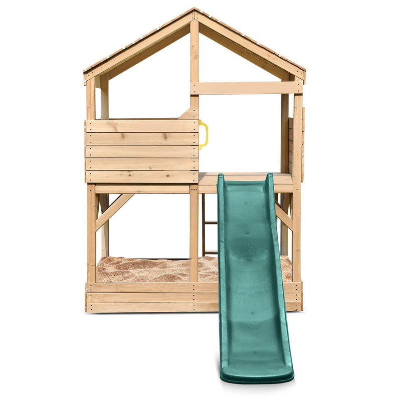 Experience Bentley Cubby House: Green Slide Fun for Young Explorers