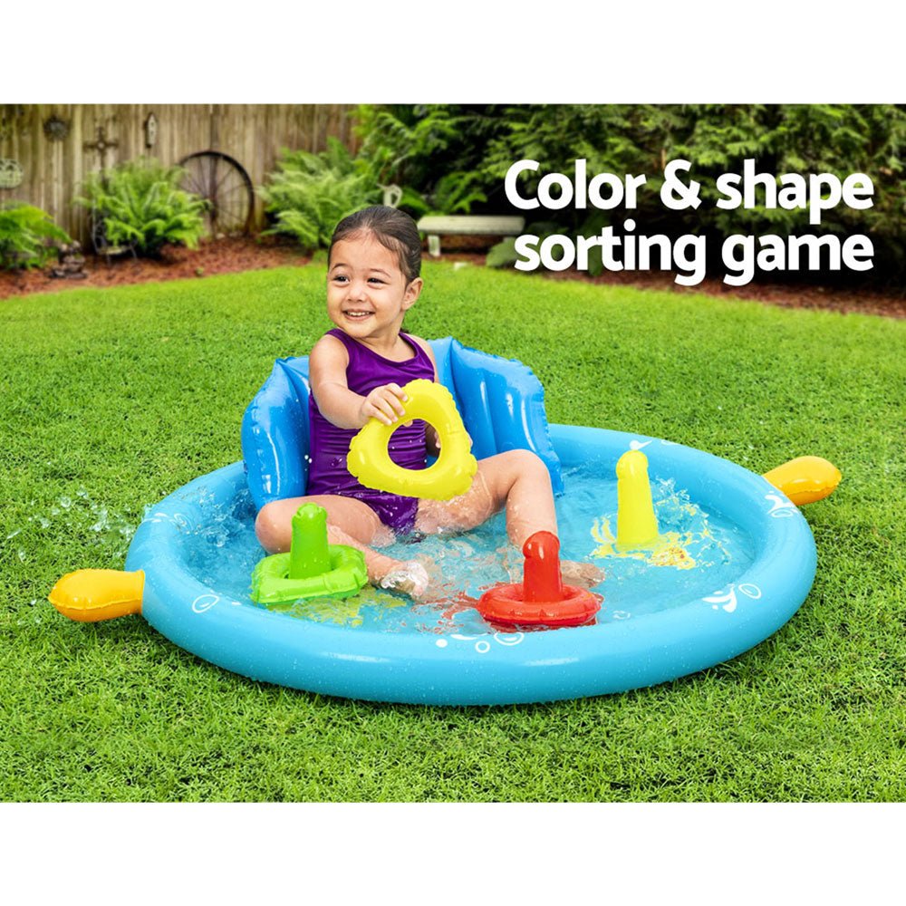 Colour and Shape sorting Game Pool for Kids