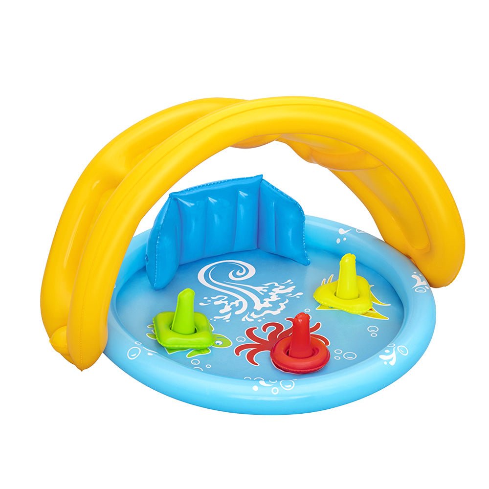 Bestway Inflatable Kids Pool - Colour and Shape Sorting Water Fun