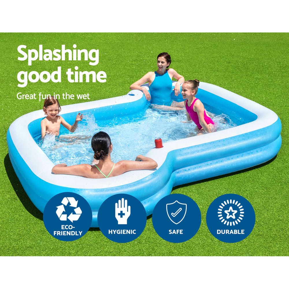 Kids Inflatable Pool in Action