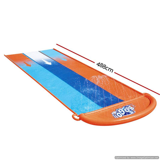 Bestway Inflatable Slip and Slide 4.88M | Fun backyard water play for kids on hot days.