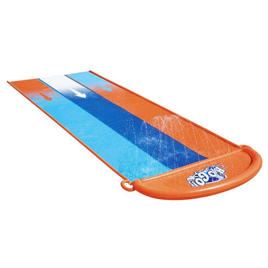 Inflatable Slip and Slide for kids, measures 4.88M, perfect for summer backyard fun.