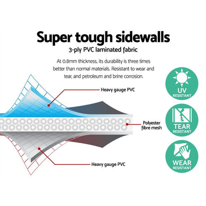 Bestway 305x66cm Round Inflatable Pool with Filter Pump Ideal for Childrens Summer Fun.
