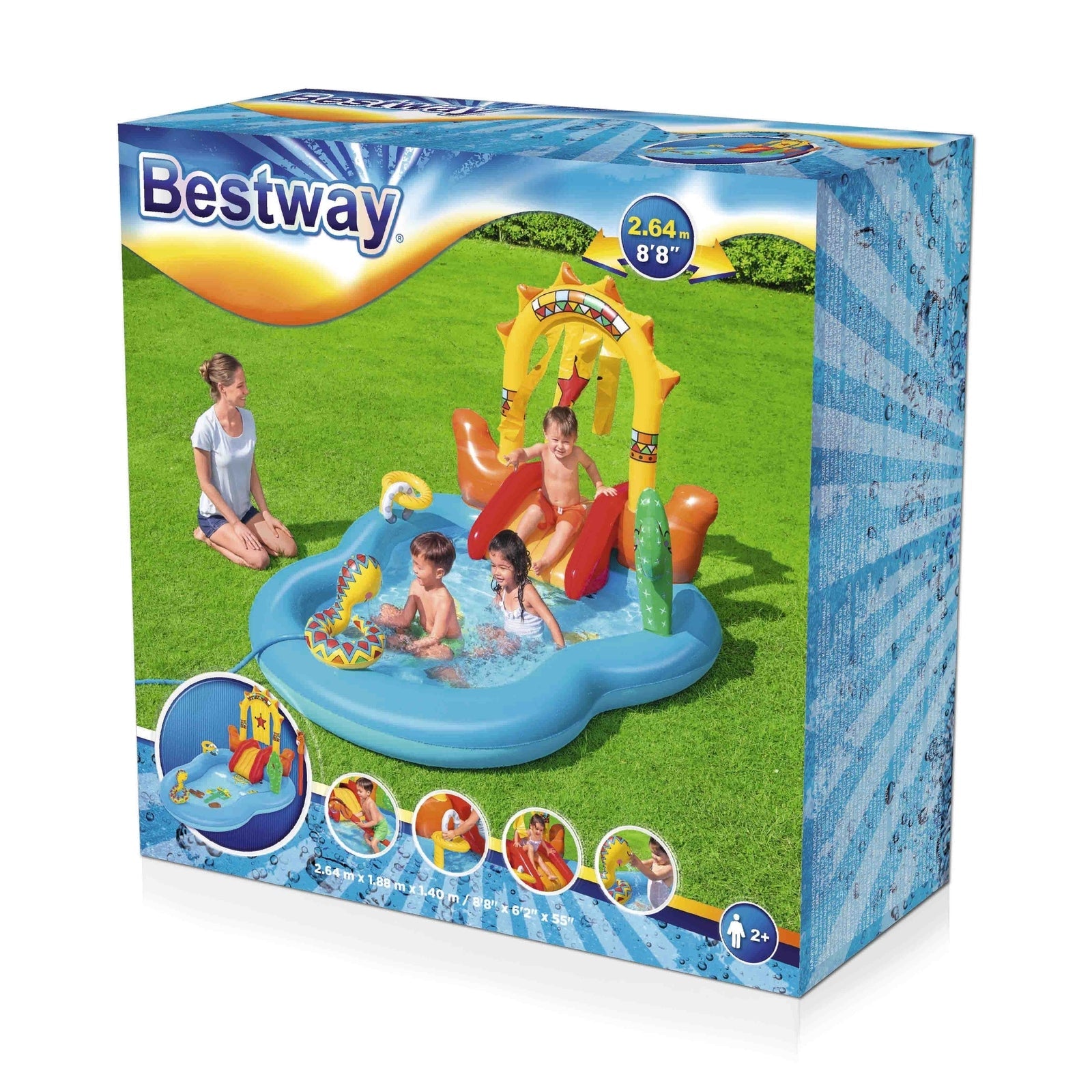 Inflatable Wild West Play Pool