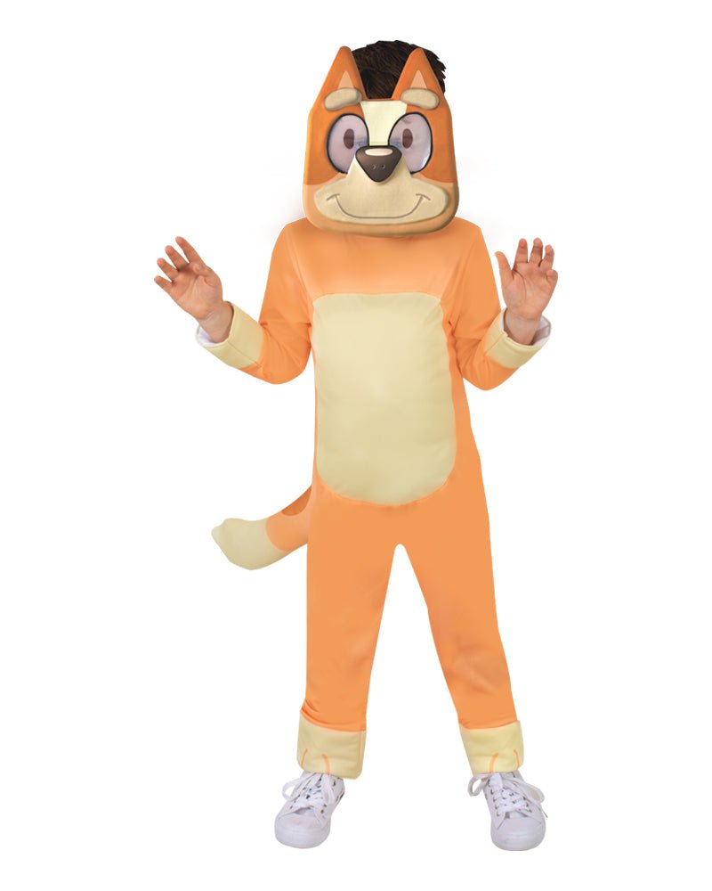 Bluey Bingo Deluxe Kids Costume | Officially Licensed Jumpsuit for imaginative play and dress-up fun.