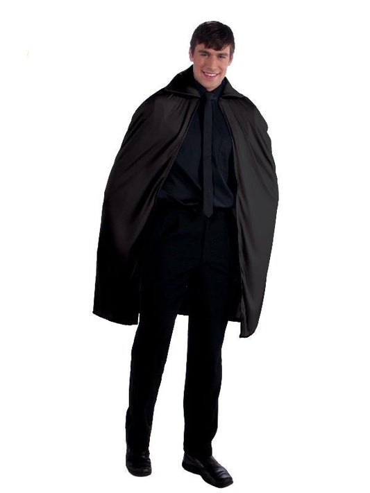 Shop Adults Black Cape 45" at Kids Mega Mart