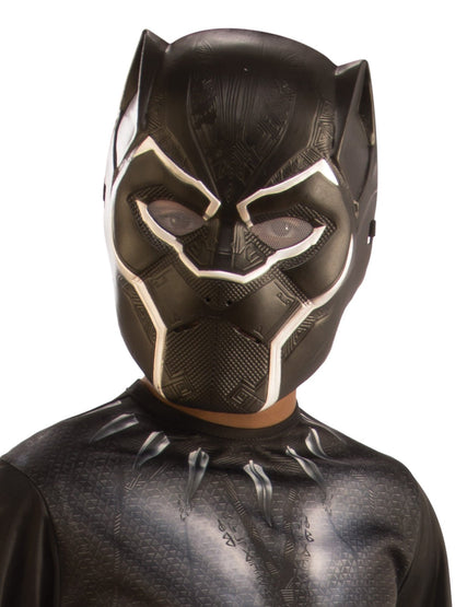 Kids Black Panther costume, Marvel Official, perfect for play and dress-up at home.