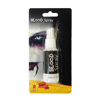 Kid-friendly washable fake blood spray perfect for Halloween costumes, easy cleanup for fun play.