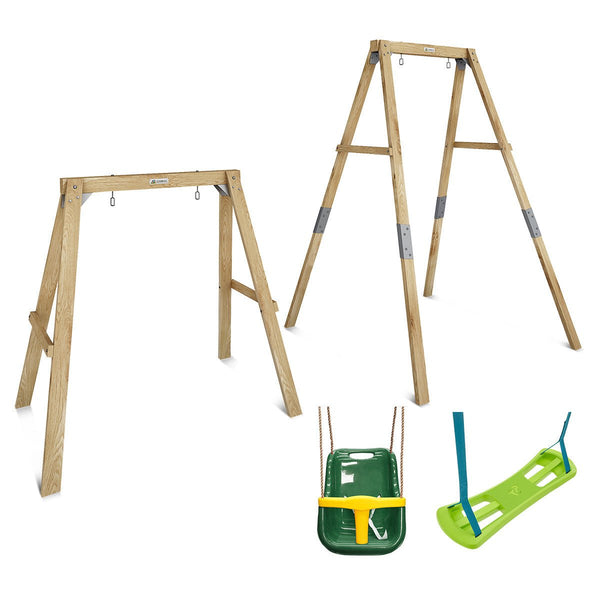 Grow and Play: Bloom Growable Swing Set with Baby Seat - Buy Now