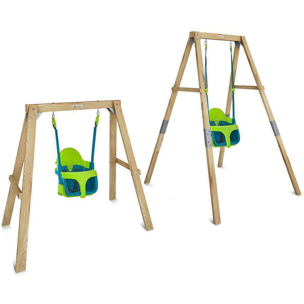 Outdoor Play Equipment for Toddlers Bloom Growable Swing Set with Baby Swing Seat