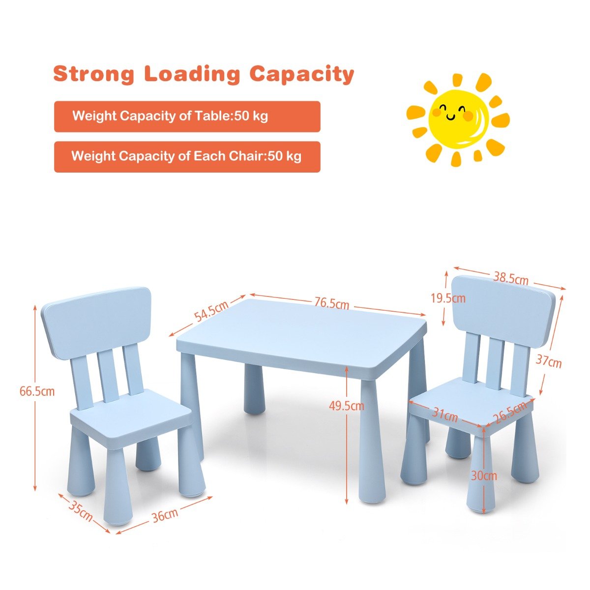 Kids Table and 2 Chairs for Reading - A Space for Imagination to Flourish