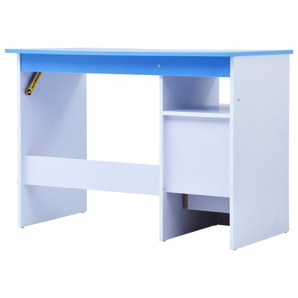 Blue and White Kids Drawing and Study Desk - Kids Mega Mart