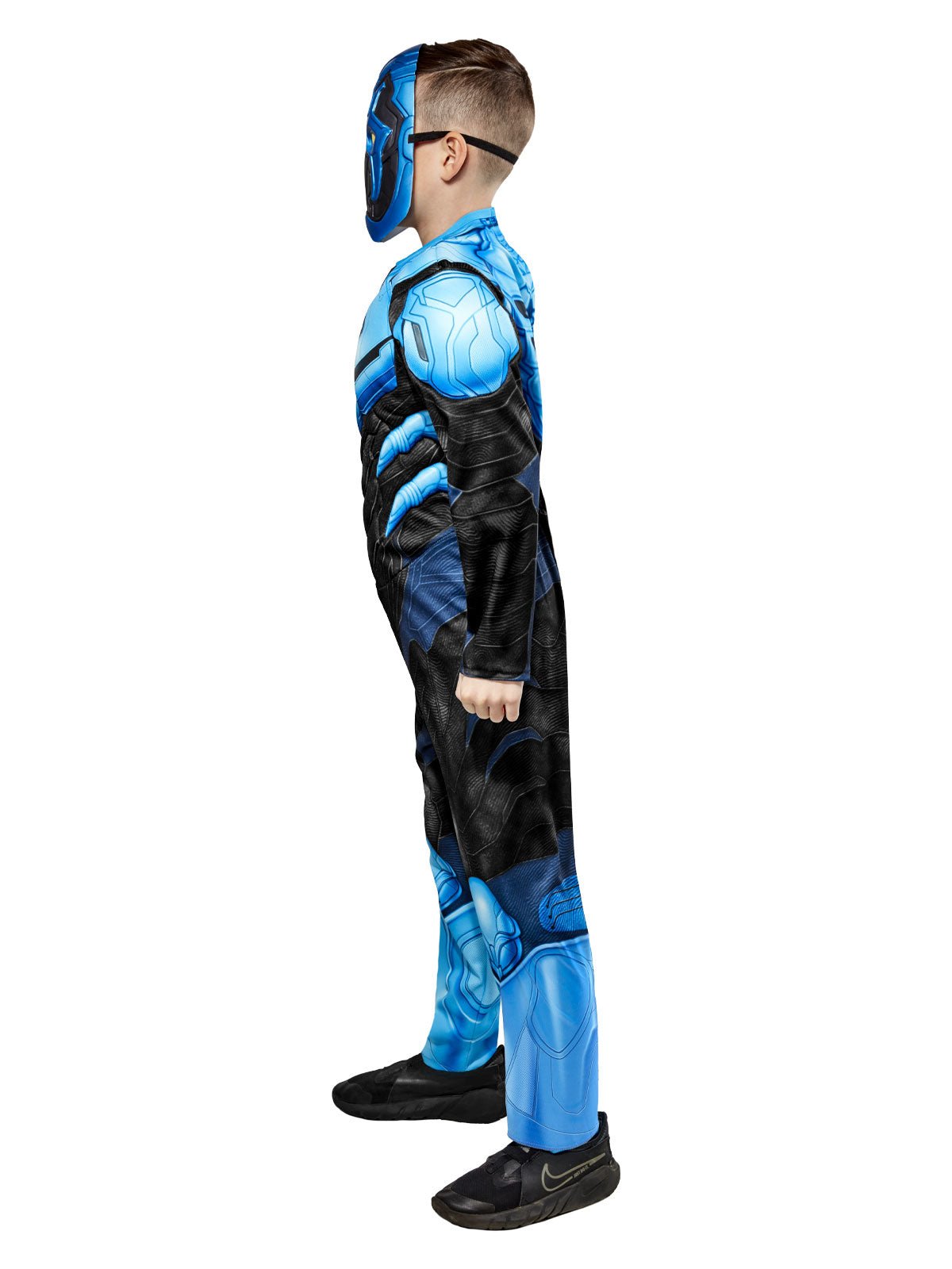 DC Comics Blue Beetle kids costume set with mask, perfect for superhero play at home