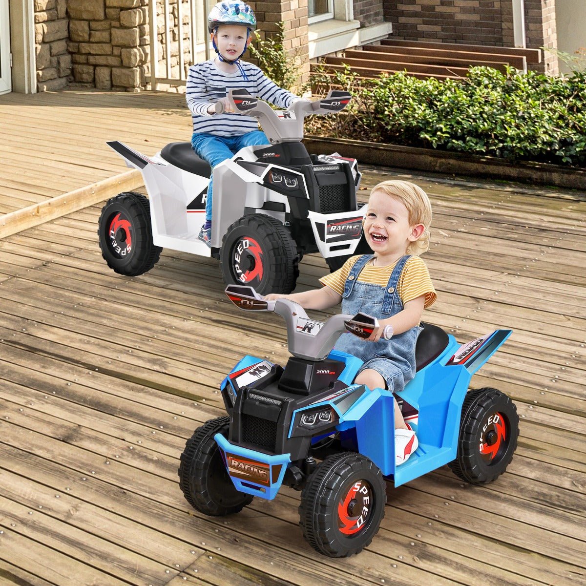 Blue Zoom: Electric Ride-On for Tots