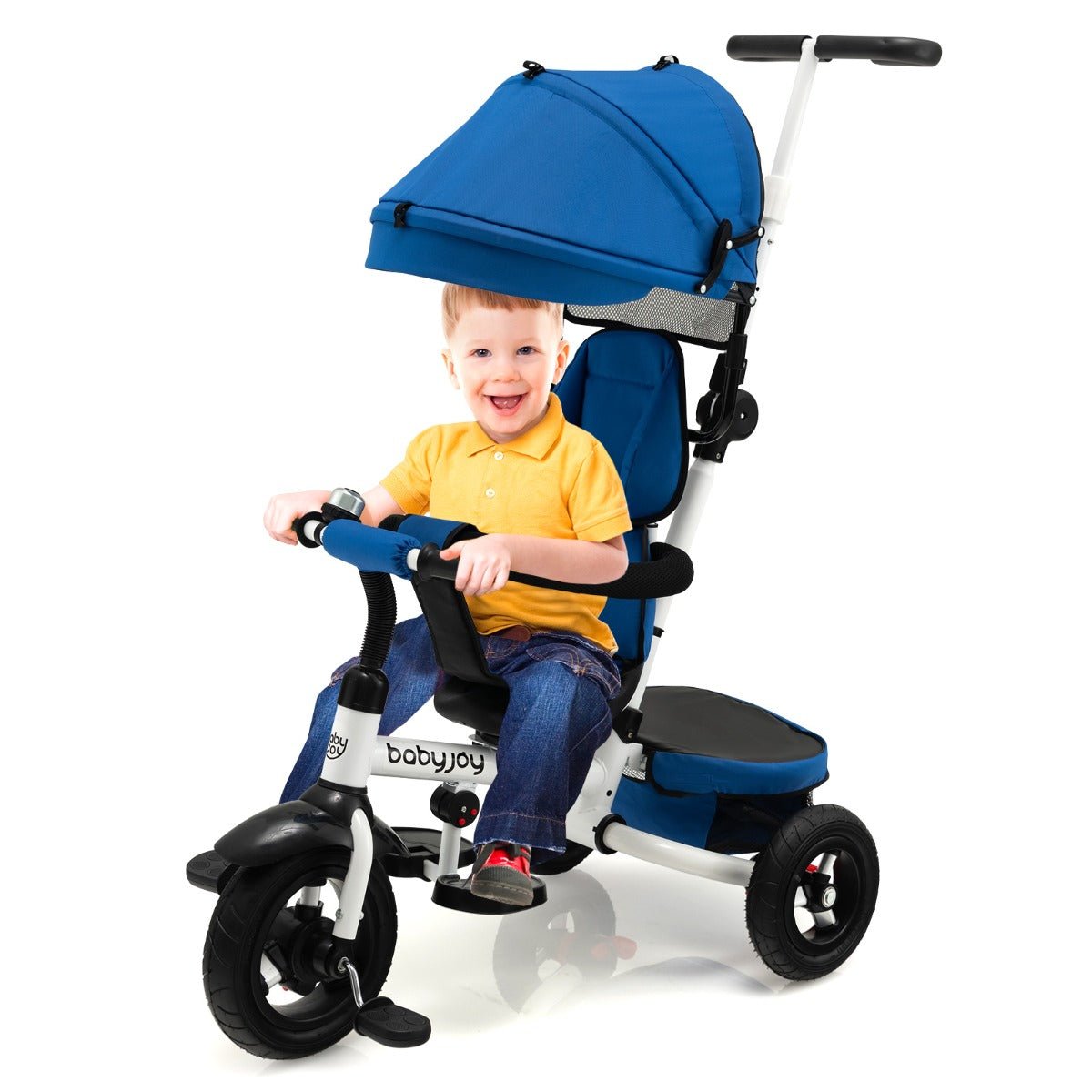 Blue Tricycle Stroller: Where Comfort Meets Convenience
