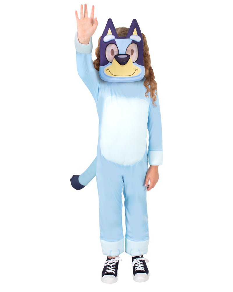 Bluey Deluxe Kids Costume for imaginative play and dress-up fun at home.