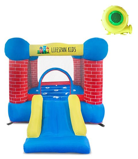Bouncefort Mini Inflatable Castle with Electric Air Pump