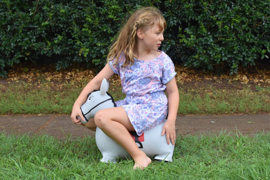 Granite The Horse bouncy rider for active play, ideal for childrens indoor fun.