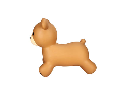 Bouncy Rider Hugger The Bear - Fun, inflatable bear suitable for indoor play at home.