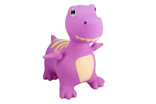 Periwinkle T-Rex bouncy toy for active play, perfect for childrens fun at home.