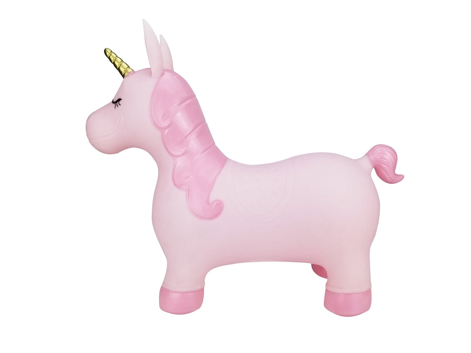 Bouncy Rider Pink Pearl The Unicorn - Kids Mega Mart
