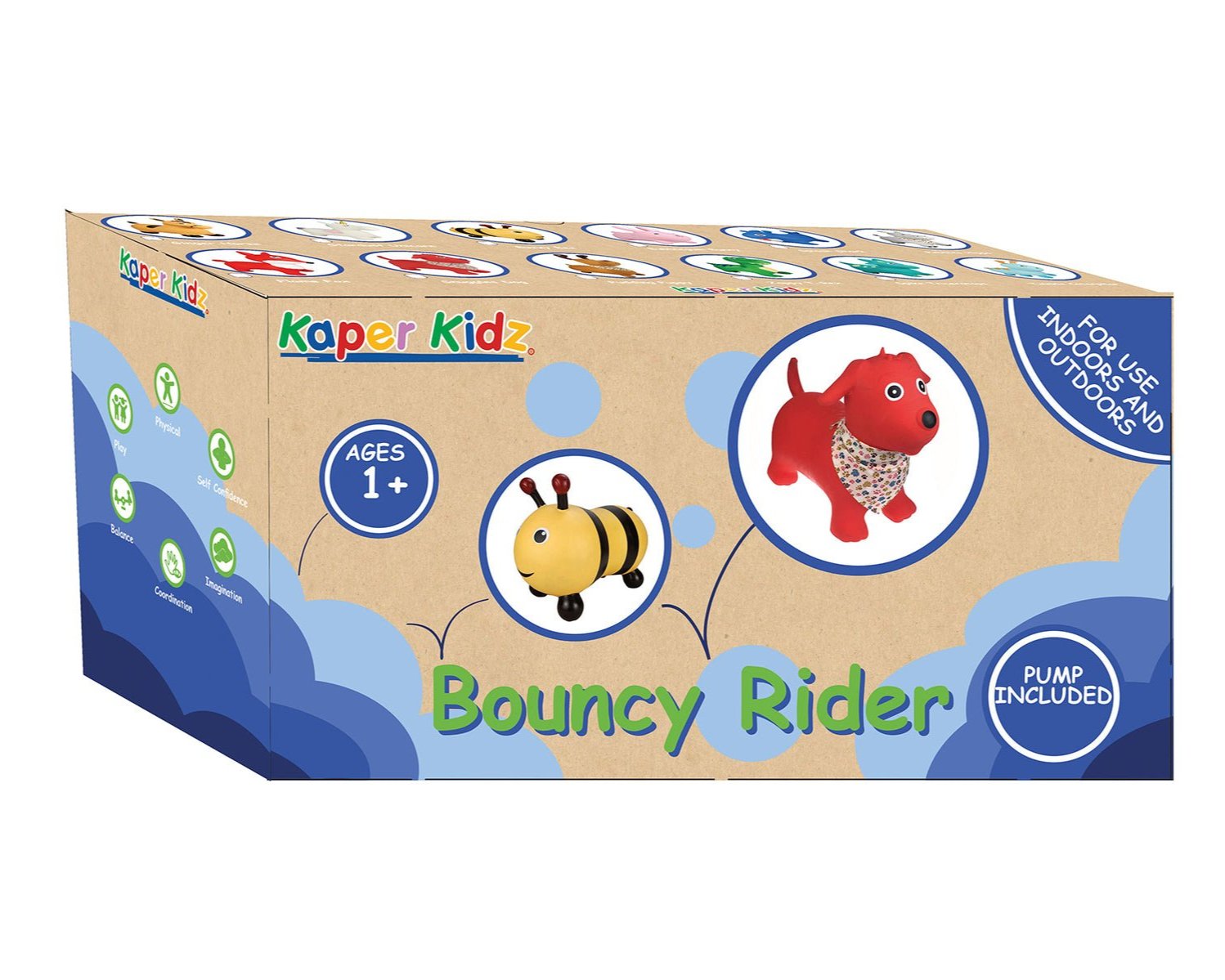 Bouncy Rider Spike The Triceratops | Captivating Indoor Play Fun