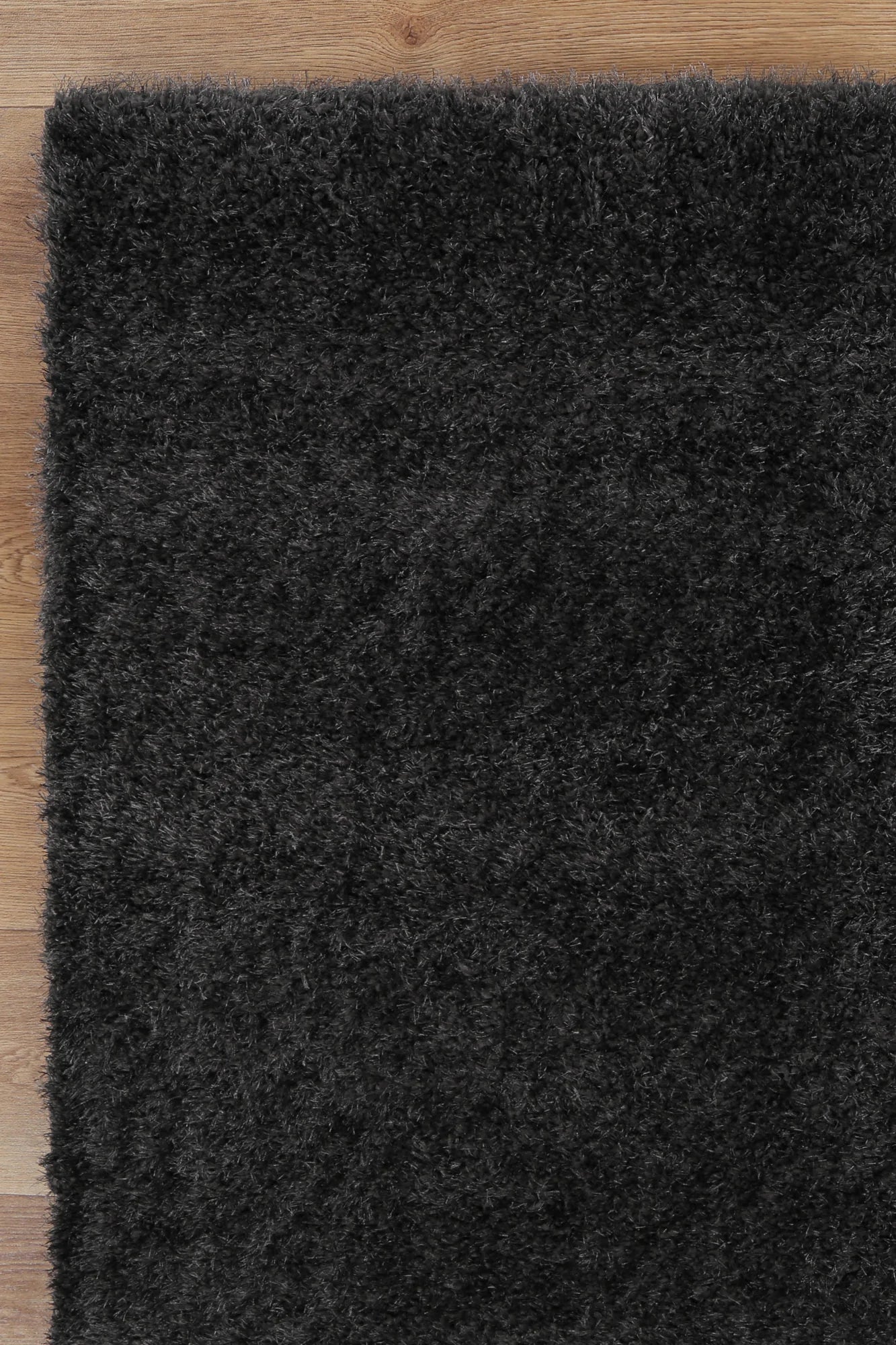 Brendon Anthracite Shaggy Rug | Soft and cozy rug ideal for childrens play areas and bedrooms.