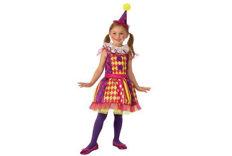 Bright Clown Costume Child
