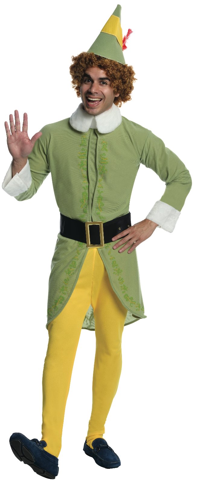 Official Buddy Costume for Adults from Elf Movie | Perfect for holiday cosplay at home