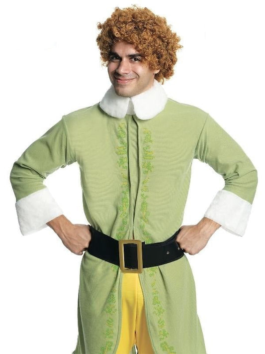 Elf Movie Buddy Costume Wig for Adults, officially licensed design for festive childrens dress-up.