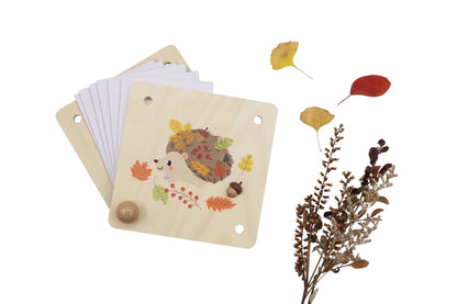 Bird craft kit with flower press, fun and educational for kids creative crafting at home.