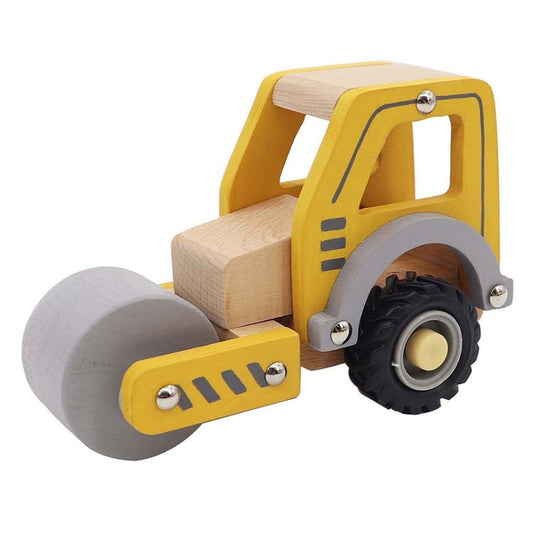 Calm and Breezy Road Roller toy for imaginative play in a childs room.