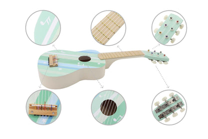 Serene Aqua Children's Guitar