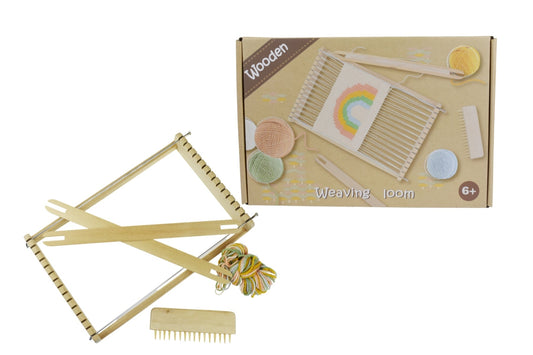 Calm & Breezy Weaving Loom with Wool Thread