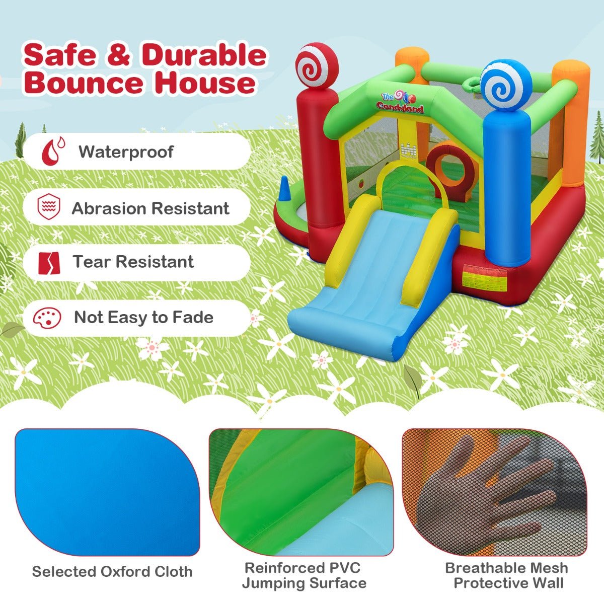 Candy Land Bounce House - Where Joyful Moments Happen