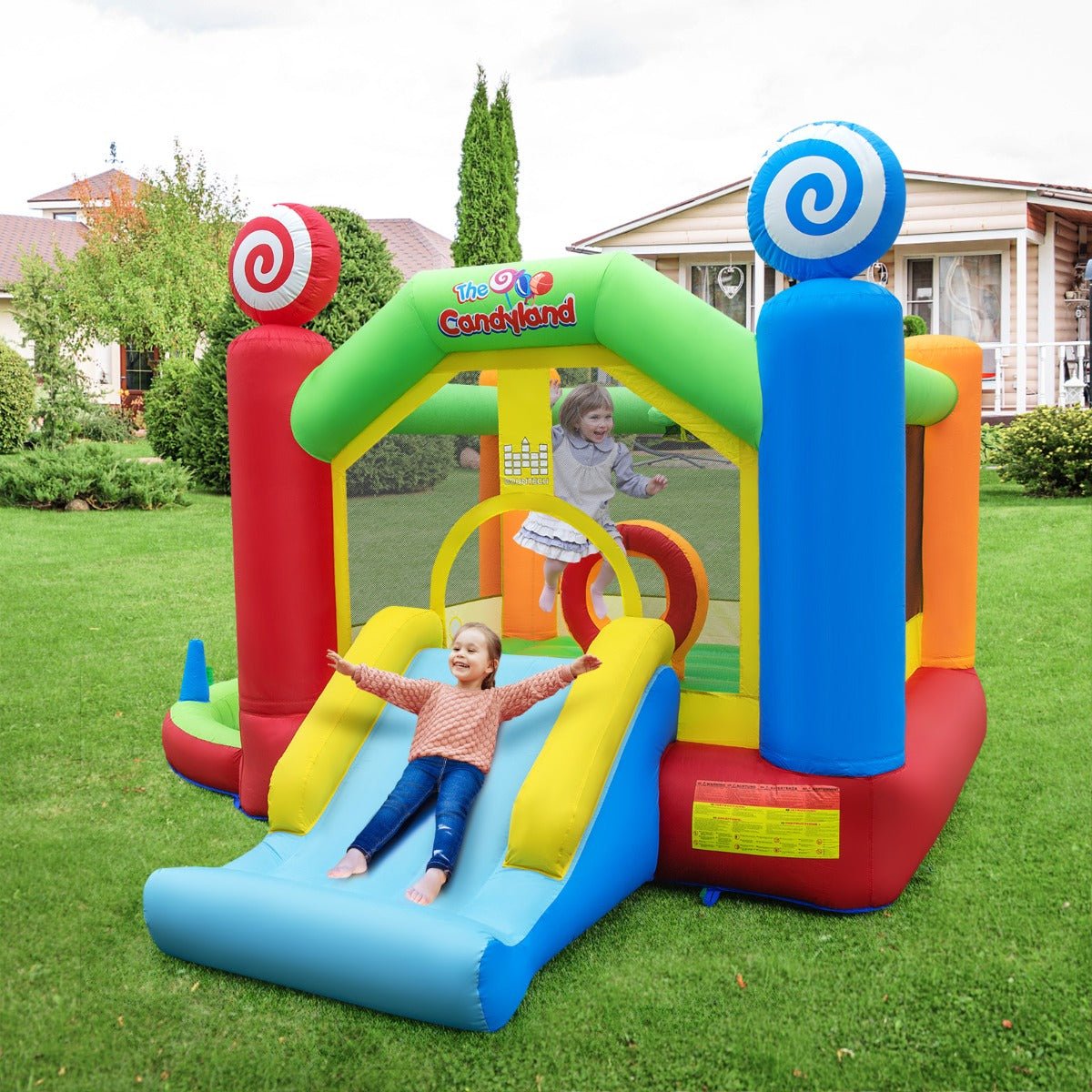 Candy Land Bounce House with Slide - Buy Now for Fun Times!