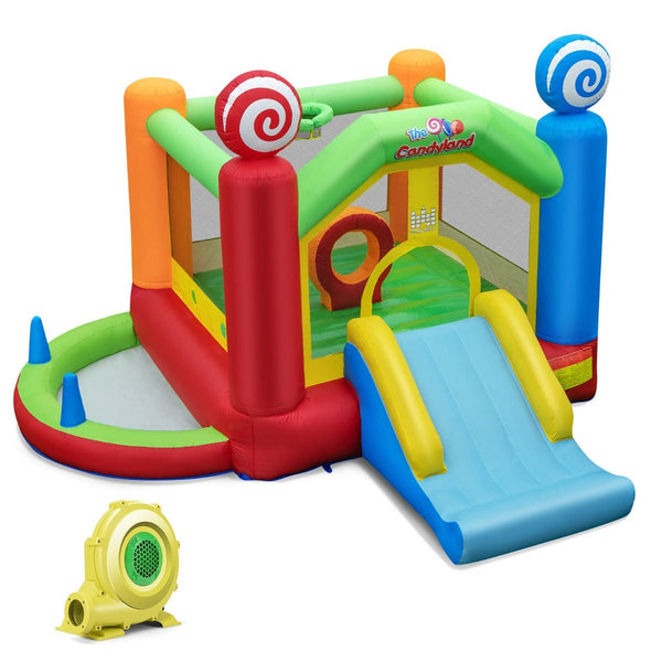 Shop the Candy Land Inflatable Bounce House at Kids Mega Mart