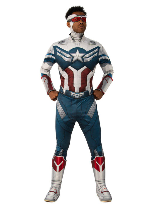 Captain America Falcon Costume | Marvel Official | Adult Size
