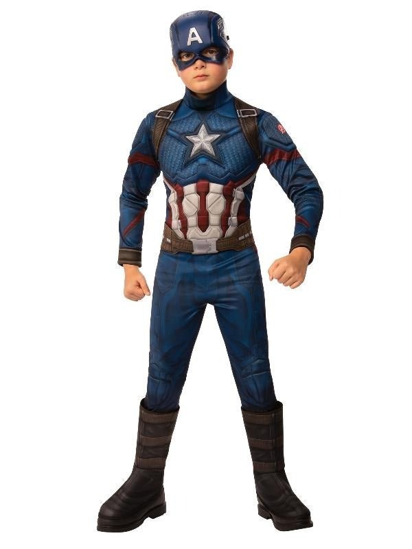 Captain America Kids Costume Deluxe