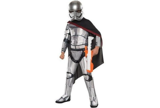 Official Star Wars Captain Phasma Deluxe Child Costume for epic home adventures.